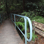 Bridge and sign to Picnic Point (146301)