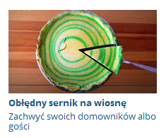 wiosenny sernik jogurtowy