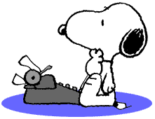 Image result for snoopy typewriter