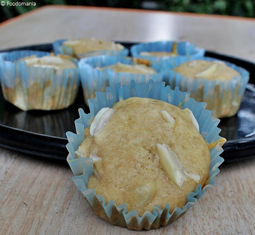 Eggless Butterscotch Cupcakes Recipe