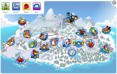 Club Penguin - Getting To Know The Map
