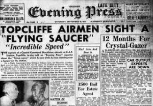 Three Famous Ufo Sightings On Todays Date In 1952 1961 And 1976