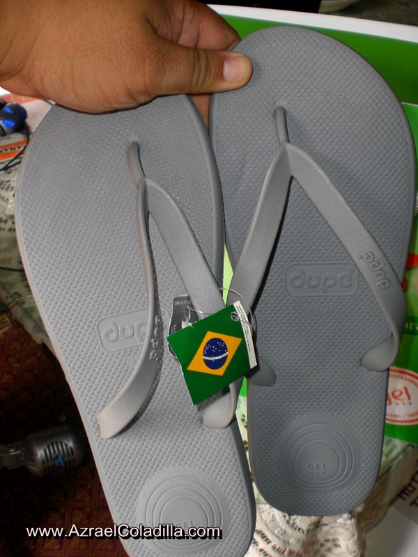 My lost and found Dupe slippers made in Brazil