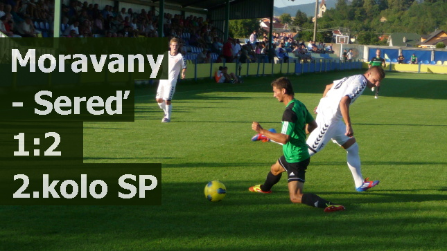 Moravany - Sereď 1:2 2.kolo SP