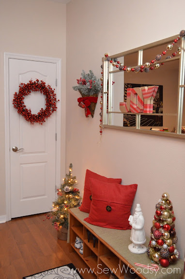 "Deck the Entry Hall" with Martha Stewart Living Holiday Collection