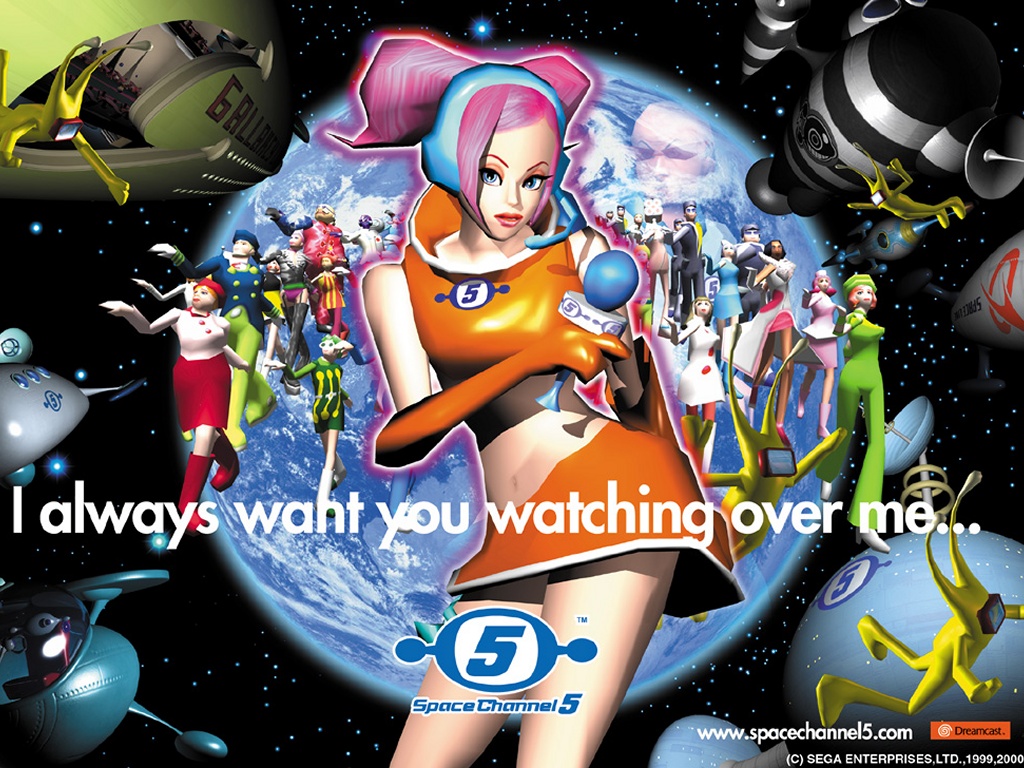 Space Channel 5 Wallpapers