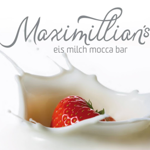 Maximillian's eis milch mocca bar Warnemünde logo