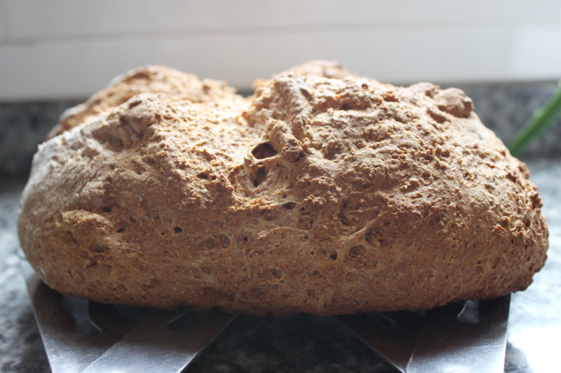 Pan de soda irlandés - Irish soda bread