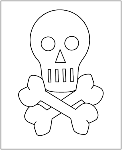 h is for halloween coloring pages - photo #19