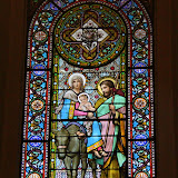 Stained Glass At The Basilica - Montserrat, Spain