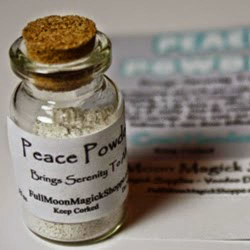 Peace Powder Corked Bottle