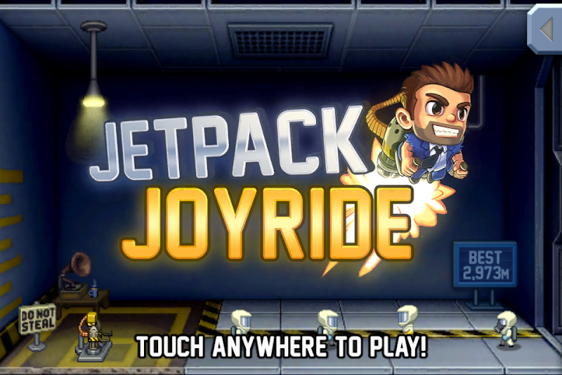iPhone Game Jetpack Joyride