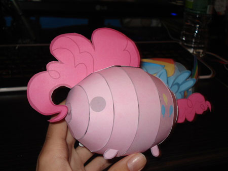 Pinkie Pie Blob Papercraft