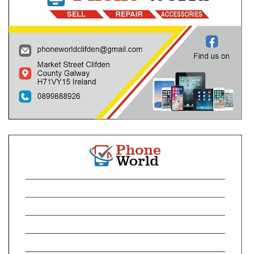 Phoneworld Clifden logo