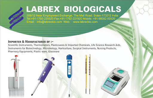 Labrex Biologicals, 359/ Near Employment Exchange,, Mall Rd, Ward Number 12, Solan, Himachal Pradesh 173212, India, Surgical_Products_Wholesaler, state HP