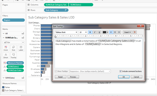 LOD in Tableau - Use Case 3  - Comparative Analysis - Specific Vs Total 48
