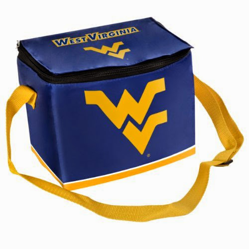  NCAA West Virginia Mountaineers Big Logo Team Lunch Bag