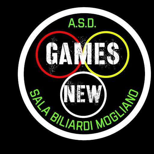 "GAMES NEW" SALA BILIARDI MOGLIANO logo