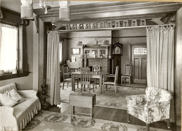 Interior of above house