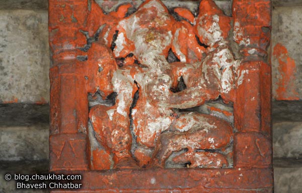 Bhangarh - Ruined Ganpati Statue