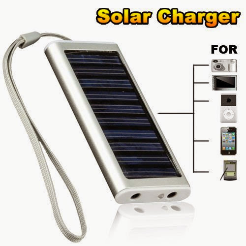  DigiEspow Silver Portable Universal Solar Charger-1350mAh for Cell Phone/Digital Camera MP3/MP4/PDA Color Silver