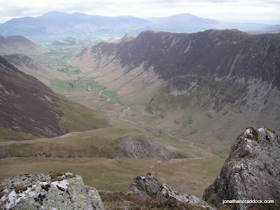 View over Newlands from Hindscarth Edge