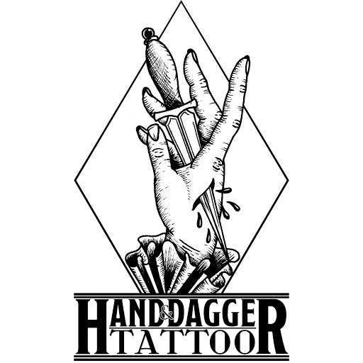 Hand and Dagger Tattoo logo