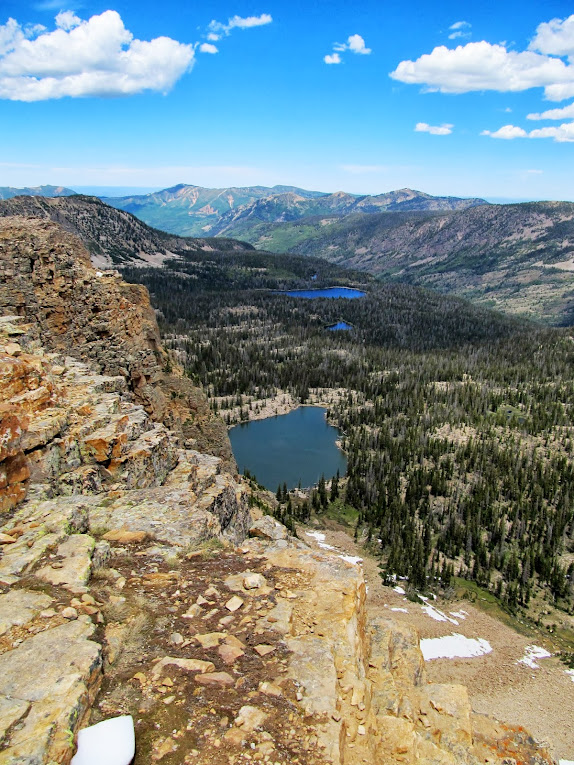 Ibantik Lake from East Notch Mountain