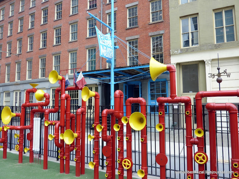 Детские площадки со всего мира. Часть 11. Площадка в Нью-Йорке на Манхэттане