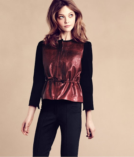 H&M Lookbook otoño invierno 2011 - Sasha Pivovarova