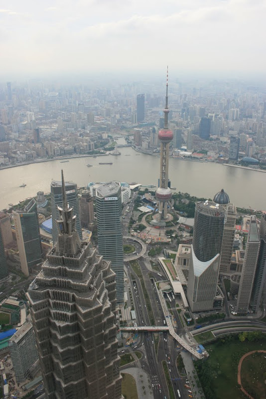 View from Shanghai World Financial Center