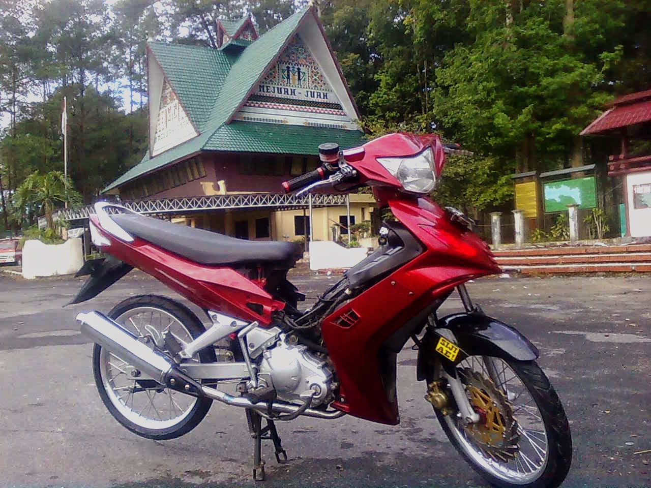 82 Modifikasi Motor Jupiter Mx Merah Marun Terbaru Dan Terkeren