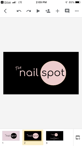 The Nailspot logo
