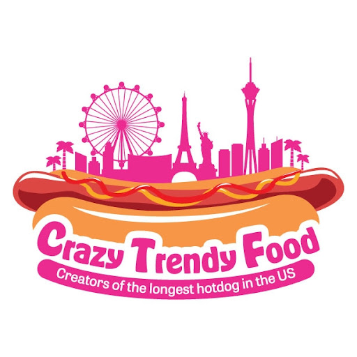 Crazy trendy food logo
