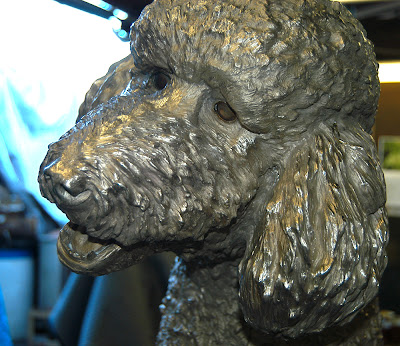 bronze dog patina process