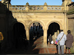 The tunnel leading to the fountain (I'm sure there's real names of these things, but not to me)