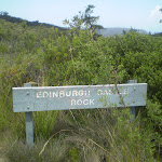 Edinburgh Castle Rock track sign (41850)