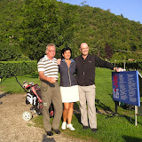 Golfen mit der Chefin Ruth Pirhofer auf dem Golfplatz in Lana