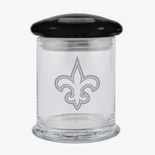  NFL New Orleans Saints Small Candy Jar