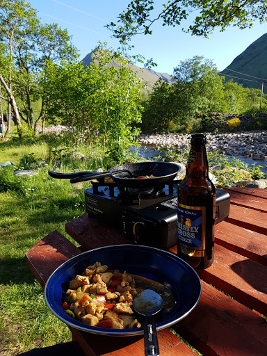 Red Squirrel Campsite Glencoe Scotland