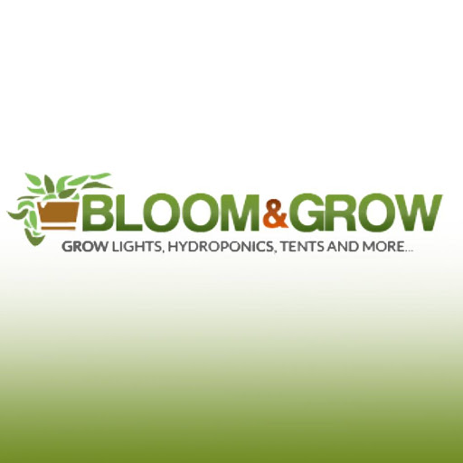 Bloom and Grow Shop logo