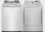  Samsung White Super Capacity Top Load ELECTRIC Laundry Set WA400PJHDWR_DV400EWHDWR