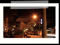 Street lights at Rizal Boulevard Dumaguete City