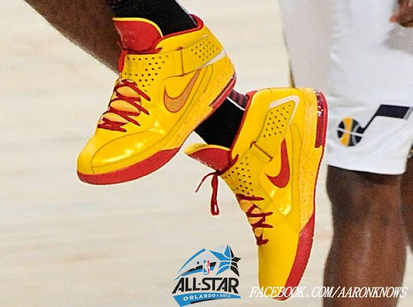 Wearing Brons Tristan Thompson in Soldier V Cavs PE BBVA Rising Stars Challenge