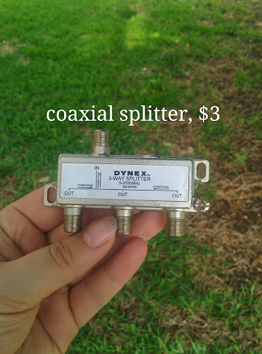3-way Coaxial Splitter