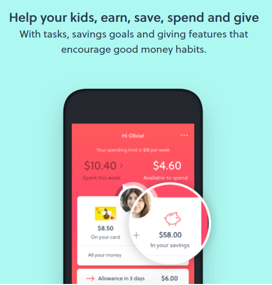 help your kids earn, save spend and give