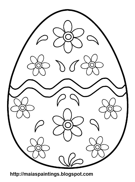 kaboose coloring pages easter egg - photo #17