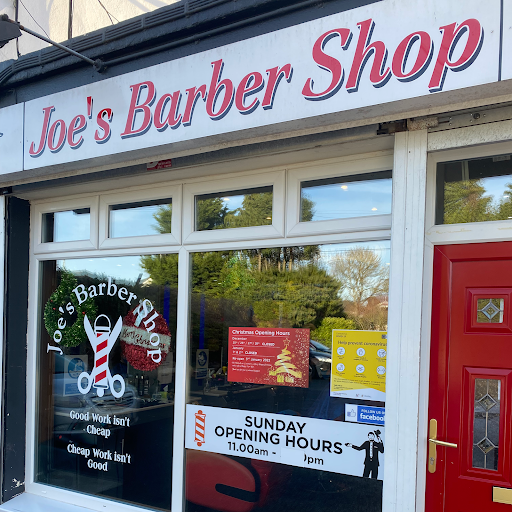Joe's Barber Shop logo