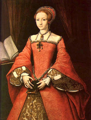 Portrait of Princess Elizabeth Wearing the A Pendant