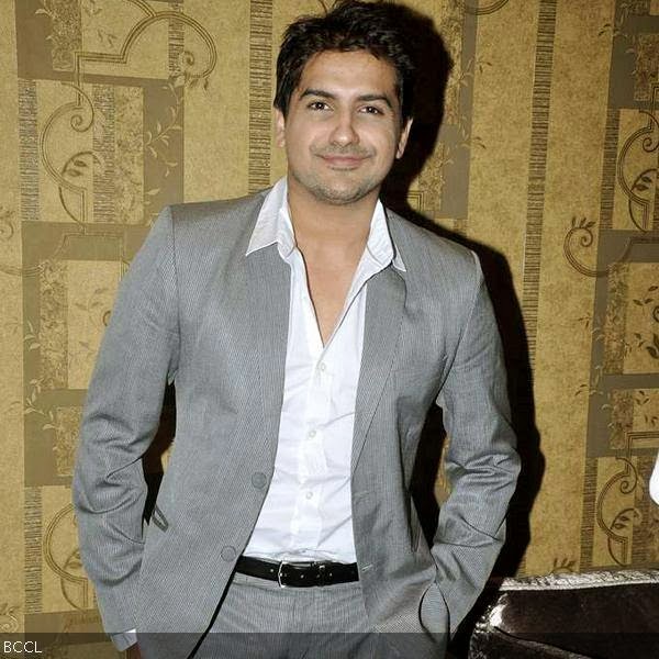 Dapper looking actor Pushkar Jog during the music launch of the movie Huff! It's Too Much, held in Mumbai, on October 9, 2013. (Pic: Viral Bhayani)